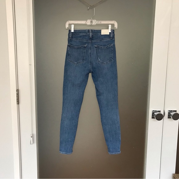 PAIGE Paige Hoxton Crop Jeans in Cavana Wash in Pristine Condition - Picture 5 of 8
